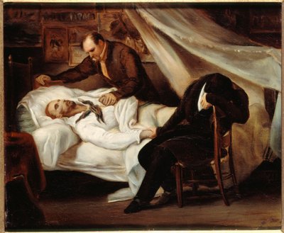 Géricaults död av Ary Scheffer