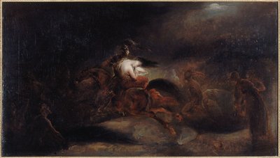 Lénore, de döda rider snabbt av Ary Scheffer