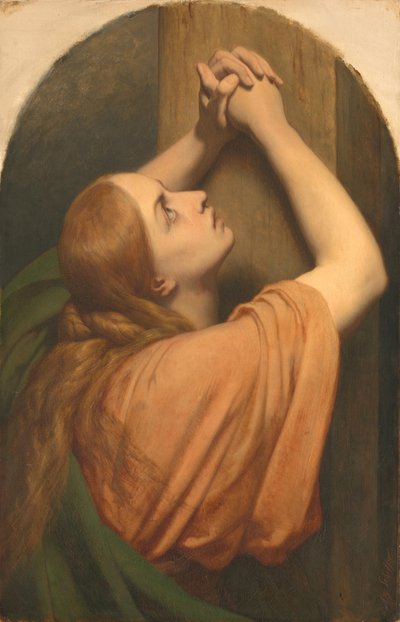 Maria Magdalena vid foten av korset av Ary Scheffer