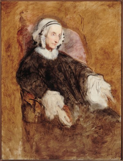 Porträtt av drottning Marie-Amélie i sorg av Ary Scheffer
