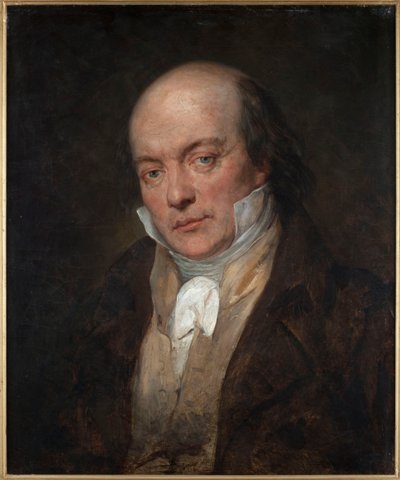 Porträtt av Pierre-Jean de Béranger 1780-1857, 1828. av Ary Scheffer