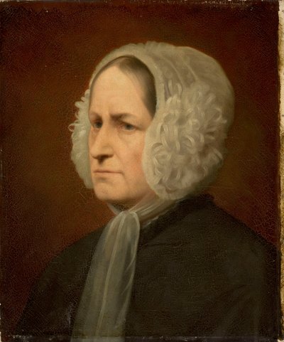 Porträtt av Róża Branicka, född Potocka (1782-1862), på äldre dagar av Ary Scheffer