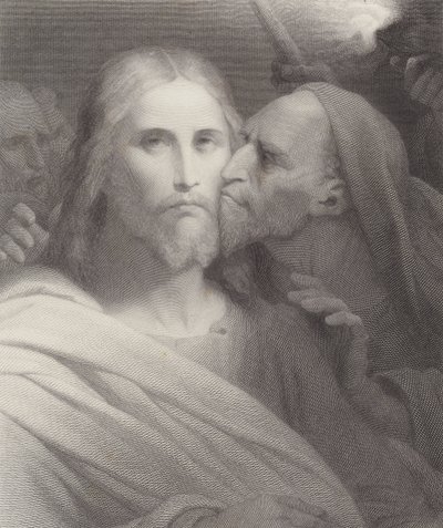 Judas kyss av Ary Scheffer