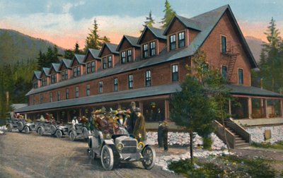 Mount Rainier National Park Inn, c1916 av Asahel Curtis