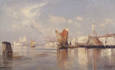 På lagunen, Venedig av Ascan Lutteroth