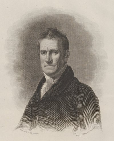 Cadwallader David Colden, borgmästare i New York City, ca. 1825 av Asher Brown Durand