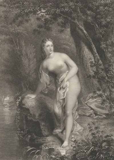 Musidora, 1825. av Asher Brown Durand