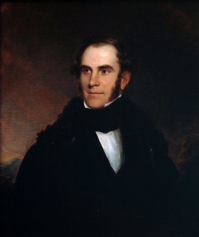 Porträtt av Thomas Cole av Asher Brown Durand