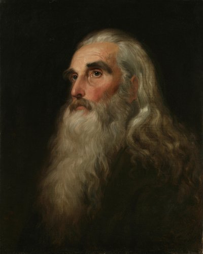 Romerskt huvud, 1840 av Asher Brown Durand