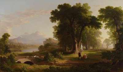 Livets morgon, 1840 av Asher Brown Durand