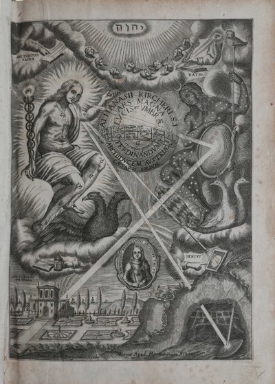 Den stora konsten att ljus och skugga, 1646 av Athanasius Kircher
