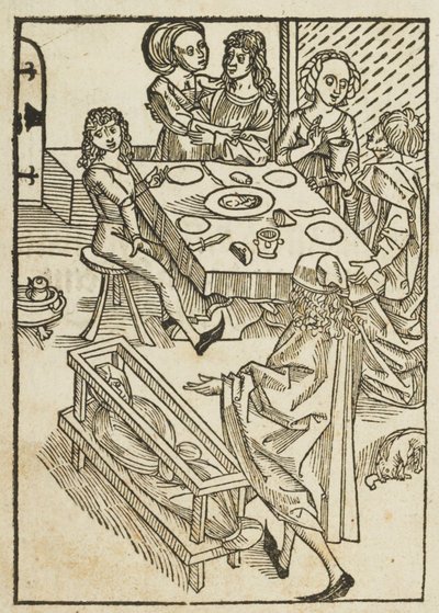 En uppriktig varning för den falska kärleken till denna värld - 1 av attributed to Albrecht Dürer