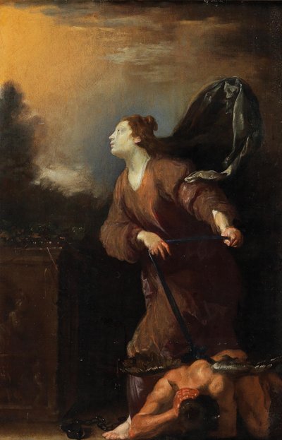 Sankta Juliana av Attributed to Domenico Fetti
