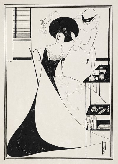 Illustration till "Salome" av Oscar Wilde av Aubrey (after) Beardsley