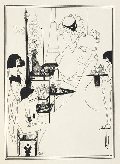 Illustration till "Salome" av Oscar Wilde av Aubrey (after) Beardsley