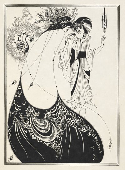 Illustration till "Salome" av Oscar Wilde av Aubrey (after) Beardsley