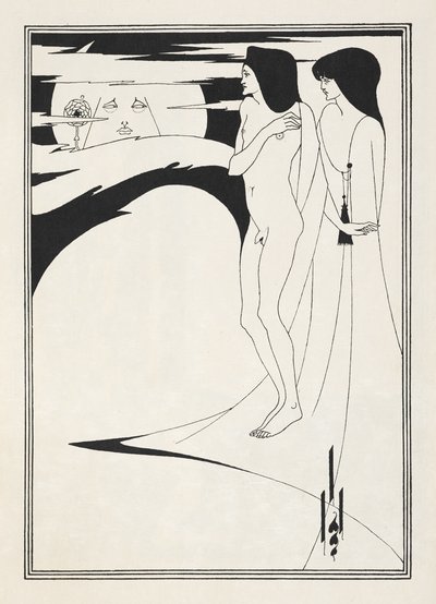 Illustration till "Salome" av Oscar Wilde av Aubrey (after) Beardsley
