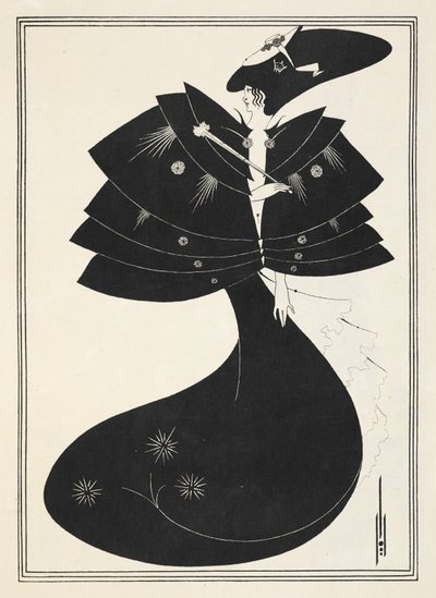 Illustration till "Salome" av Oscar Wilde av Aubrey (after) Beardsley