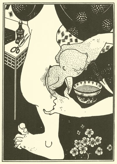 Benkalvens födelse av Aubrey Beardsley