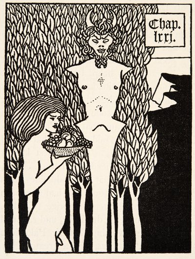 Kapitelrubrik av Aubrey Beardsley