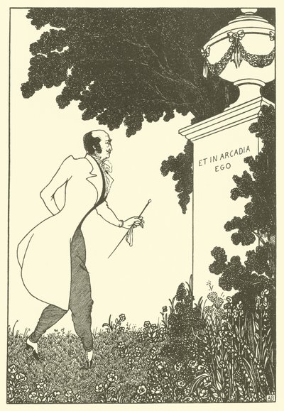 Och i Arcadia är jag av Aubrey Beardsley
