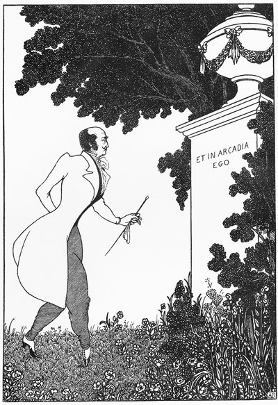 Et in Arcadia Ego, illustration från 