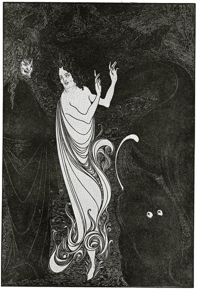 Fjärde tablå av Das Rheingold, illustration från 