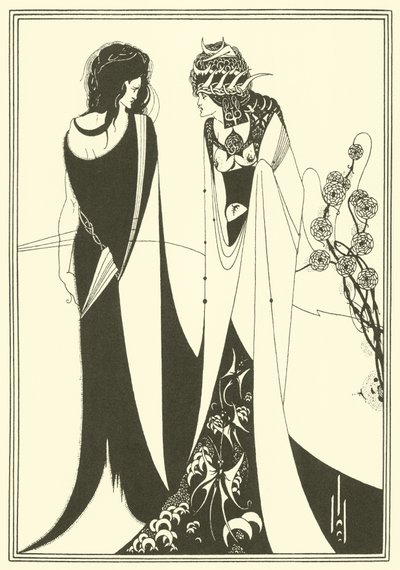 John och Salome av Aubrey Beardsley