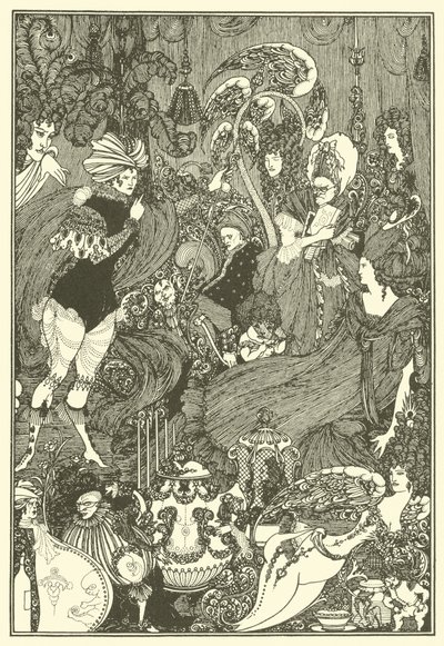 Mjältgrottan av Aubrey Beardsley