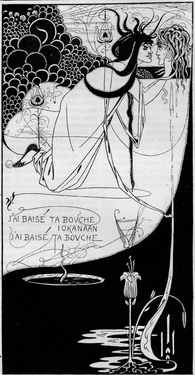 The Climax, c1893 av Aubrey Beardsley
