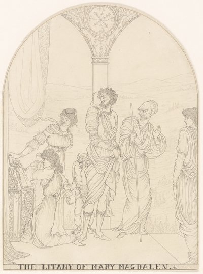 Maria Magdalena litania av Aubrey Beardsley