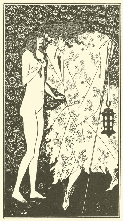 Den mystiska rosenträdgården av Aubrey Beardsley
