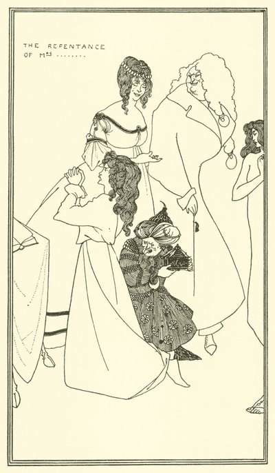 Omvändelsen av... av Aubrey Beardsley