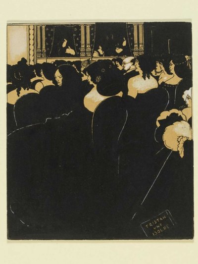 Wagneriterna, 1894. av Aubrey Beardsley
