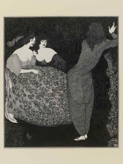 Tristan och Isolde, 1896. av Aubrey Beardsley