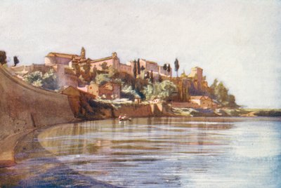 Rom: Aventinen (färglitografi) av Aubrey Waterfield