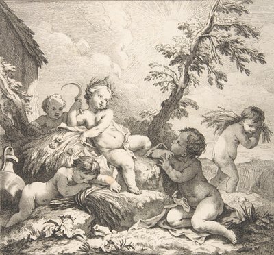 Sommaren 1735 av Audran Benoit II