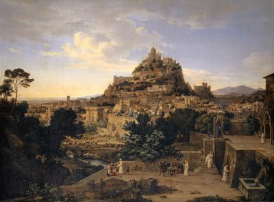Medeltidens storhetstid, 1829 av August Ahlborn