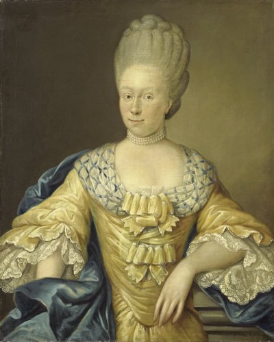 Adriana Johanna van Heusden, Hustru till Johan Arnold Zoutman av August Christian Hauck