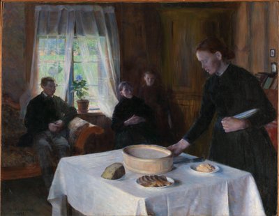 Dukning av August Eiebakke