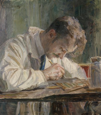 Porslinsmålaren av August Eiebakke
