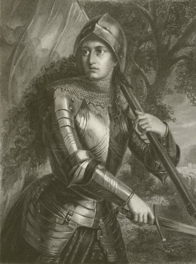 Johanna (gravyr) av August Friedrich Pecht