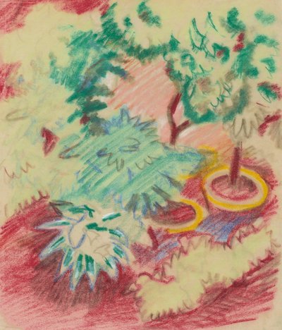 Blomkrukor. av August Macke