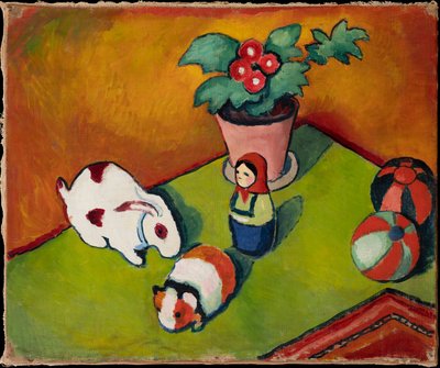 Little Walters leksaker av August Macke