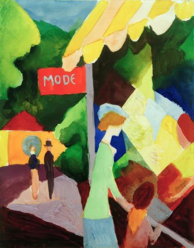 Modevisning av August Macke
