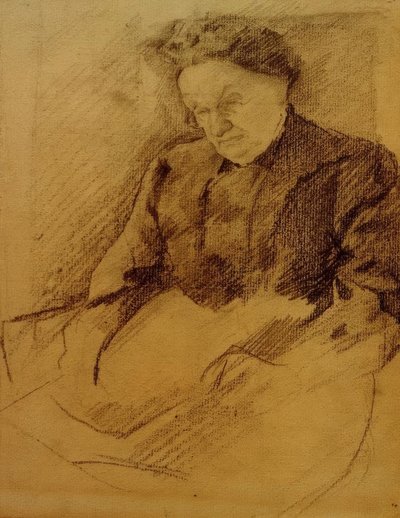 Porträtt av Katharina Koehler av August Macke