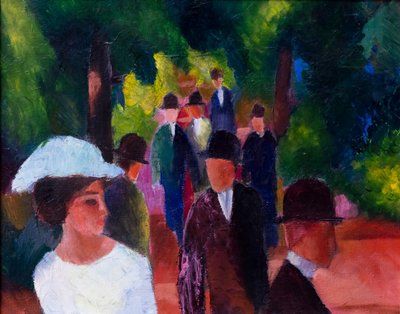Promenade av August Macke