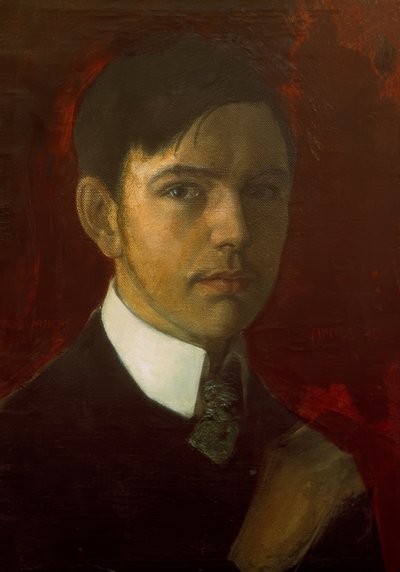 Självporträtt av August Macke