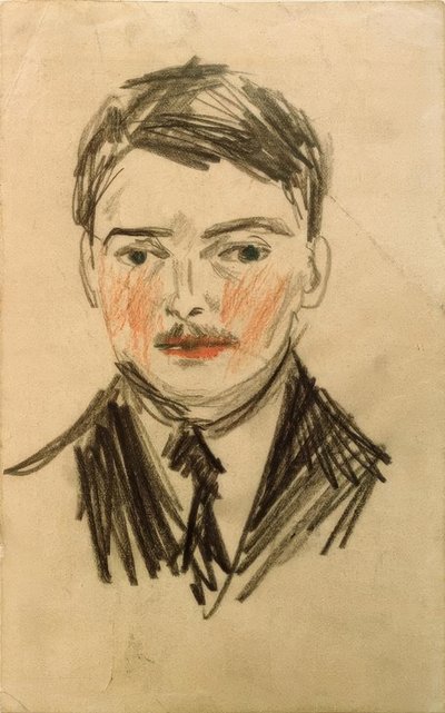 Självporträtt av August Macke