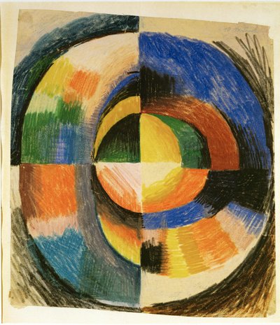 Lekfulla former av August Macke